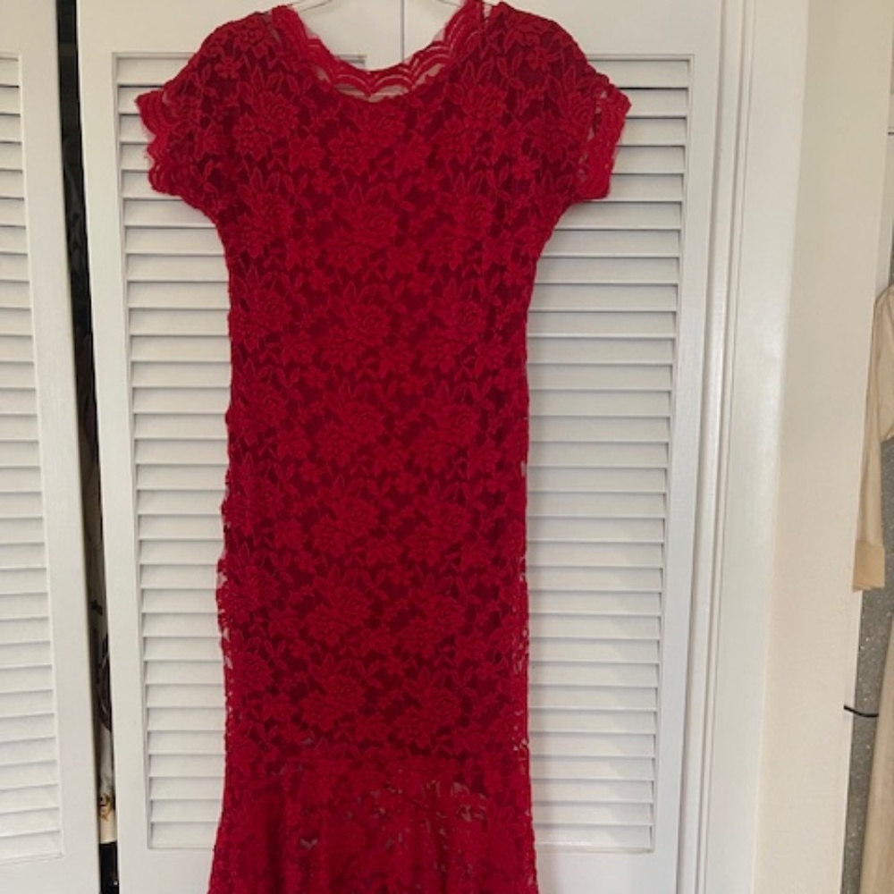 Mimi Pinzon Tango Dance Dress Large EUC